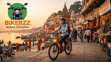 E Bike on Rent in Varanasi – Explore the Ghats Easily